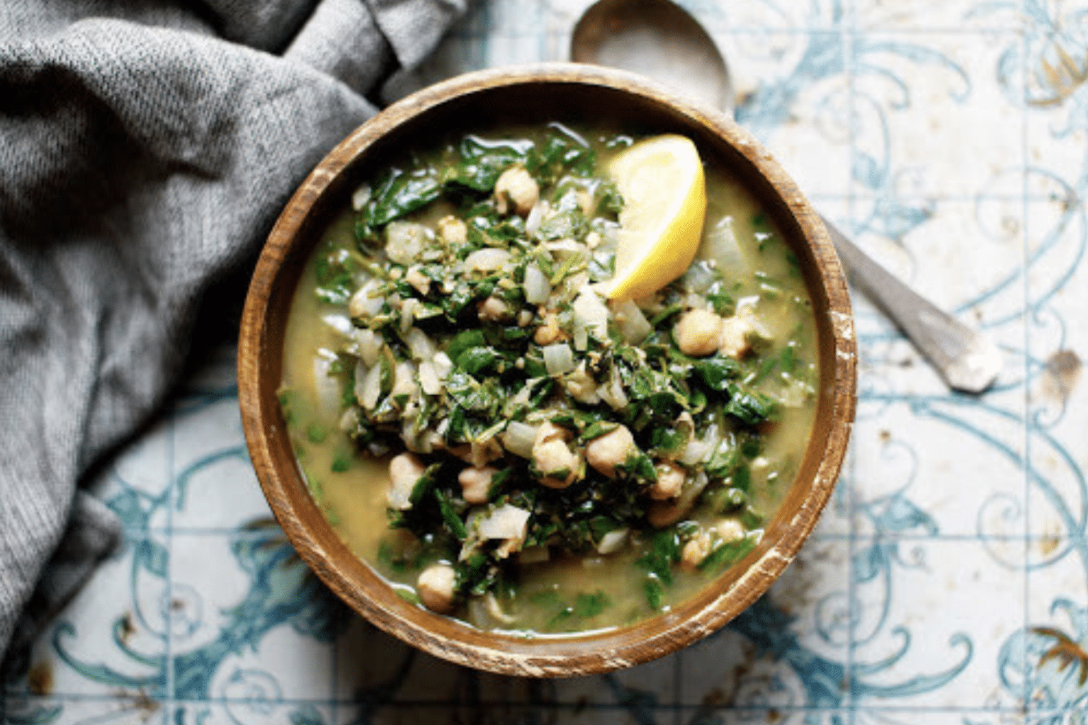 Arabische Kichererbsen Spinat Suppe | Essen Rezepte