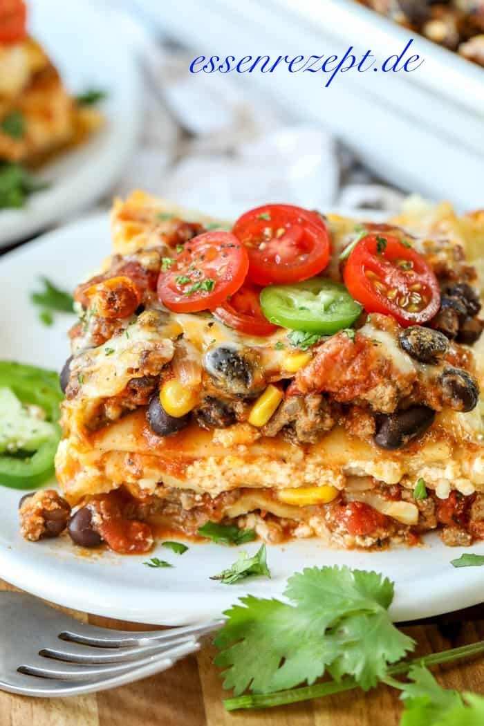 Mexikaner-Taco-Lasagna