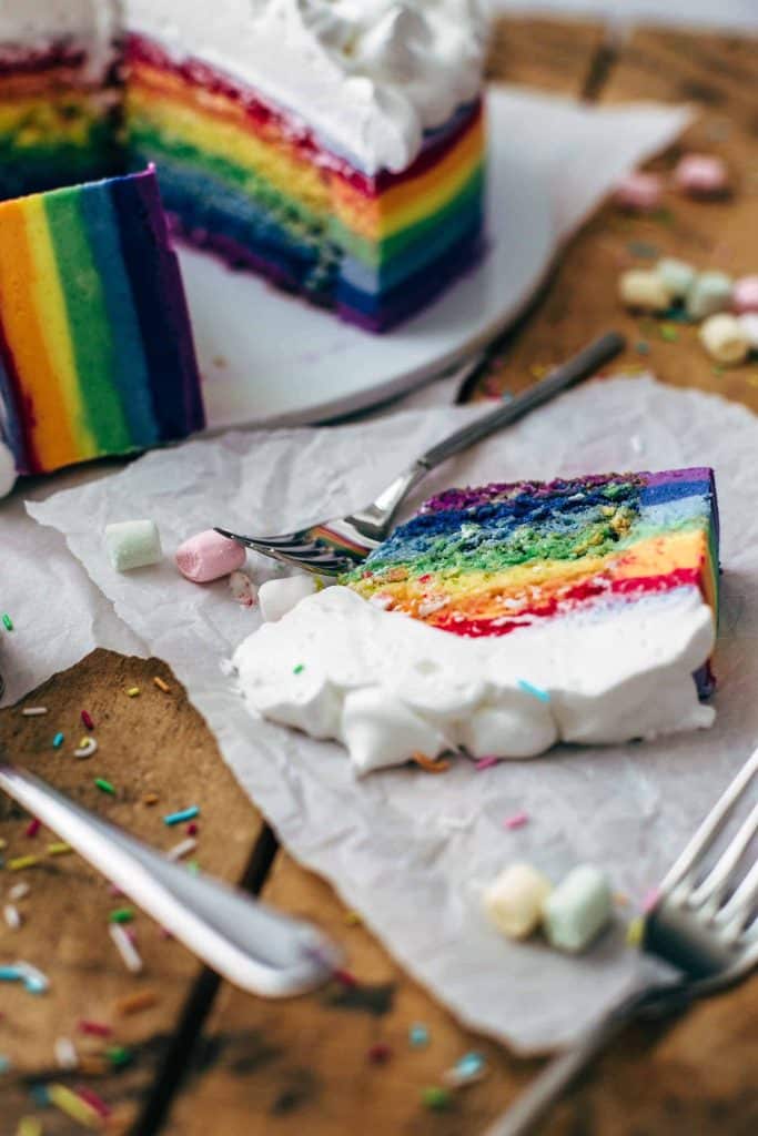 Regenbogen Kuchen 10