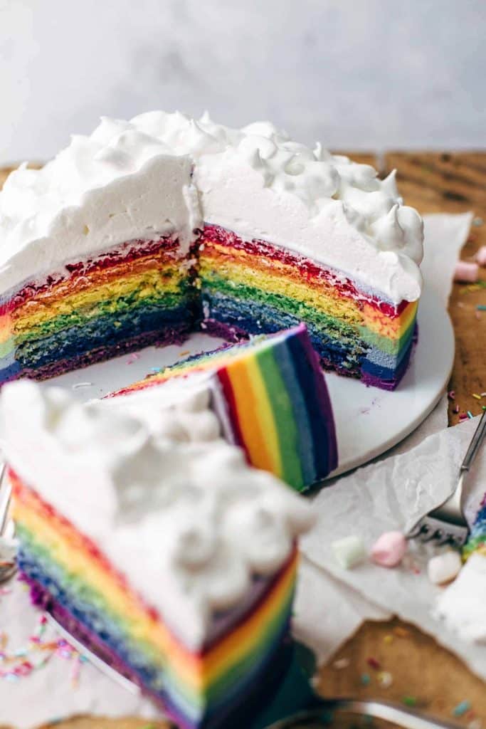 Regenbogen Kuchen 11