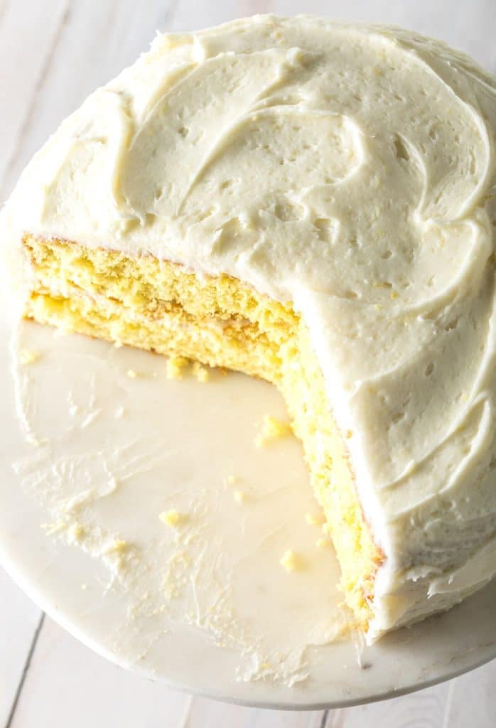 Zitronen Buttermilch Kuchen 7
