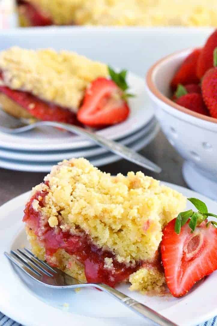 Erdbeer Rhabarber Kuchen