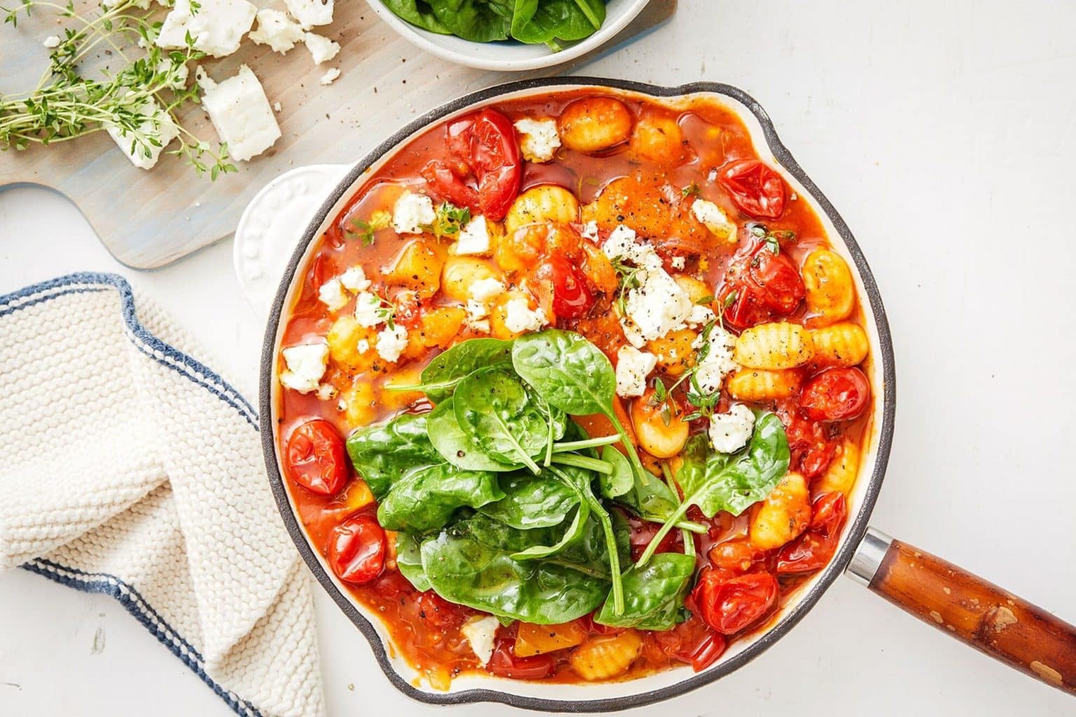 Gnocchi aus der Pfanne mit Parmesan und Salbei