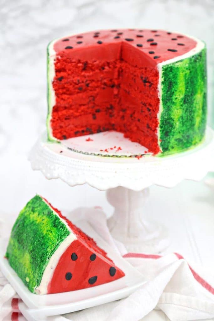 Wassermelonen Kuchen