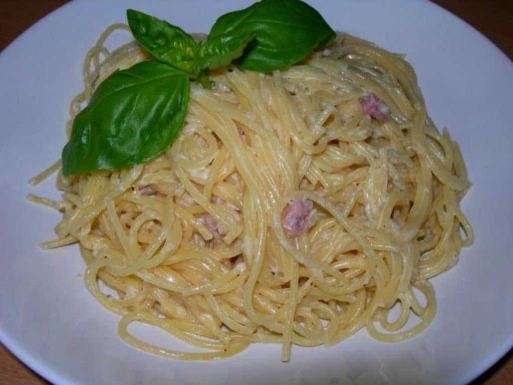 Einfach Spaghetti Carbonara
