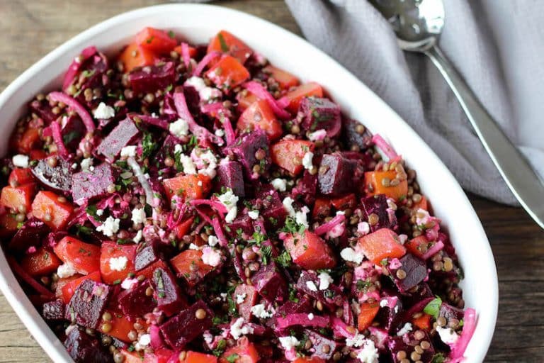 Linsen Rote Bete Salat | Essen Rezept