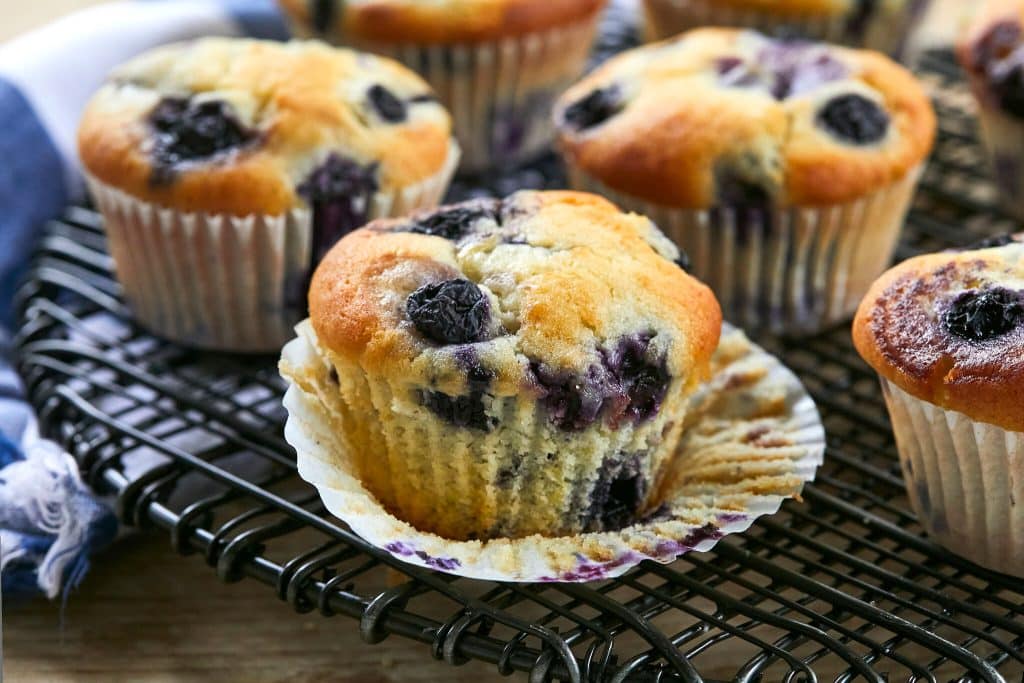 The best blueberry Muffins