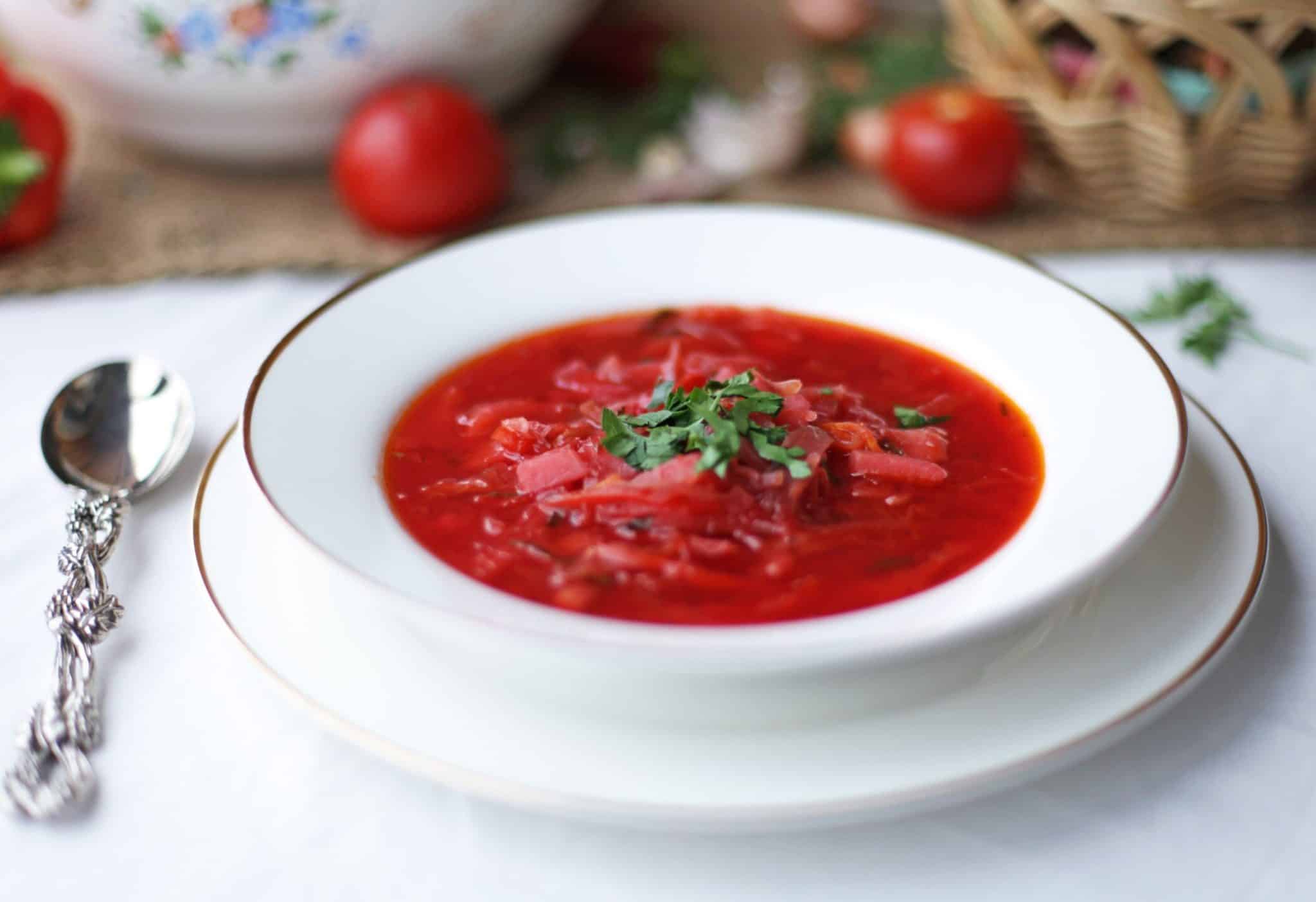 borschtsch suppe | Essen Rezept