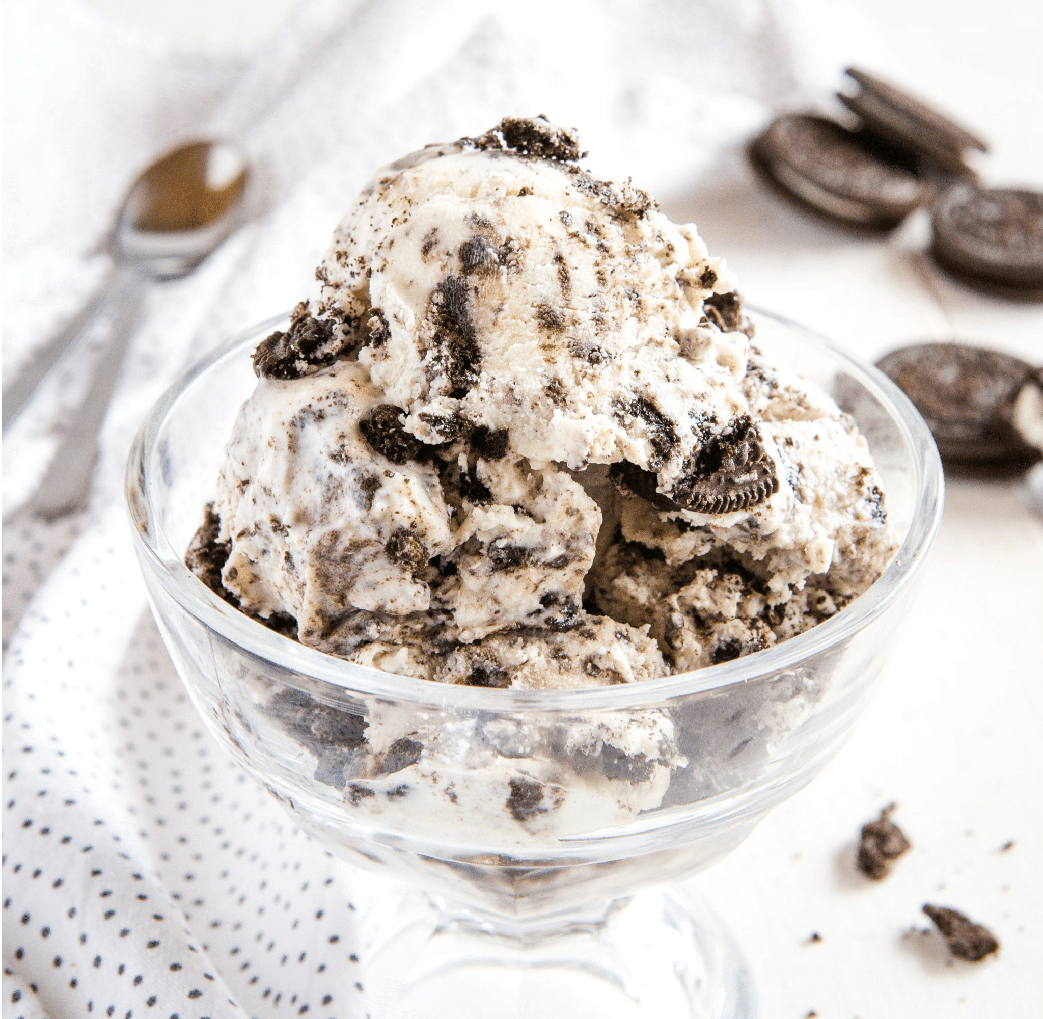 Oreo Cookies Eis and Cream