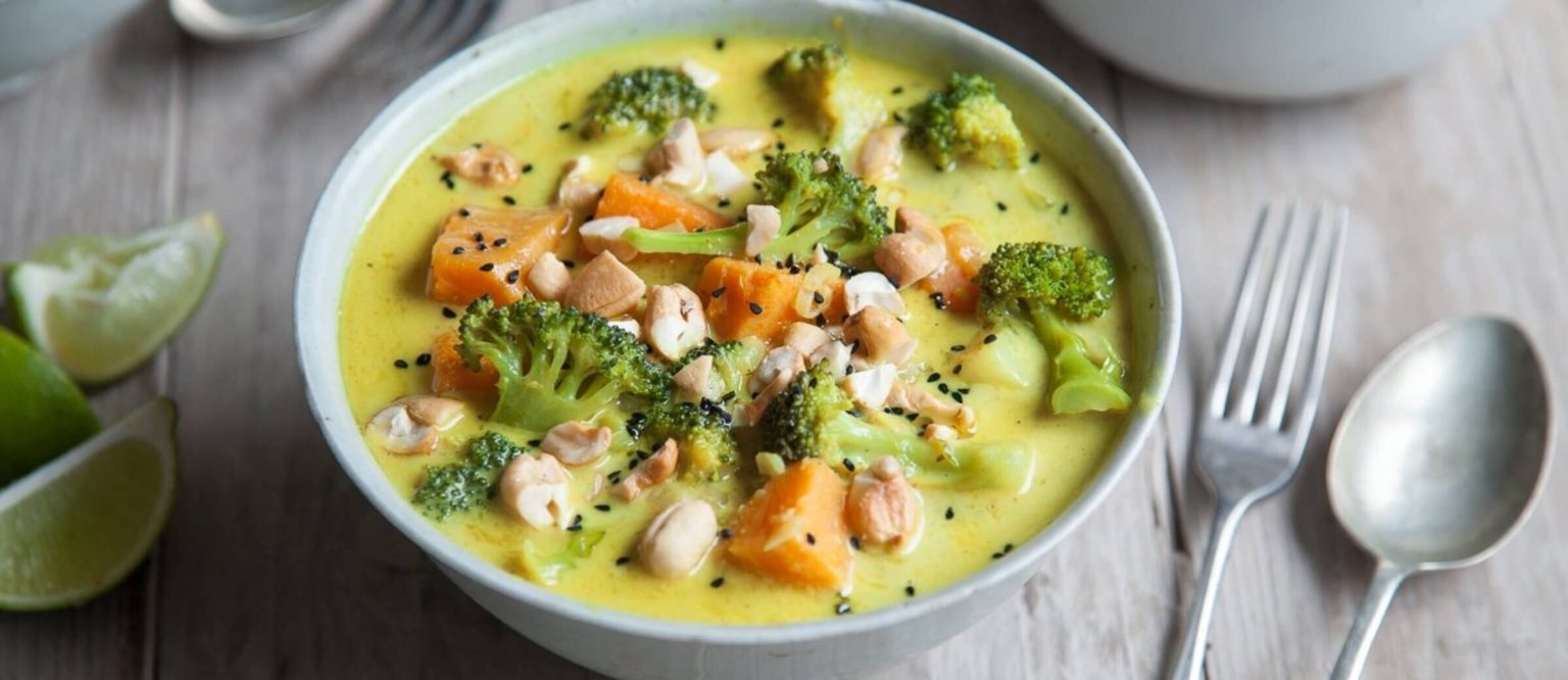 Brokkoli Curry Kokosmilch Suppe | Essen Rezept