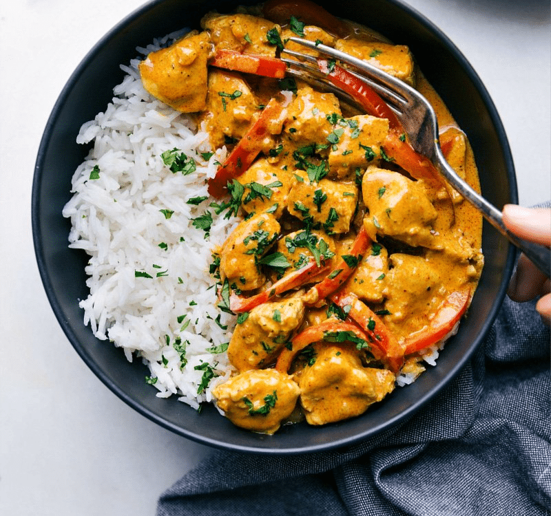 Low Carb Hähnchen Curry