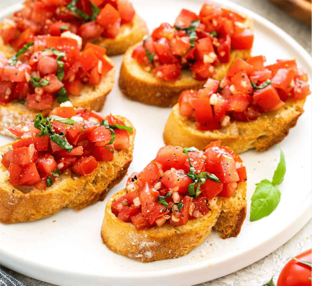 Bruschetta mit Tomaten | Essen Rezept