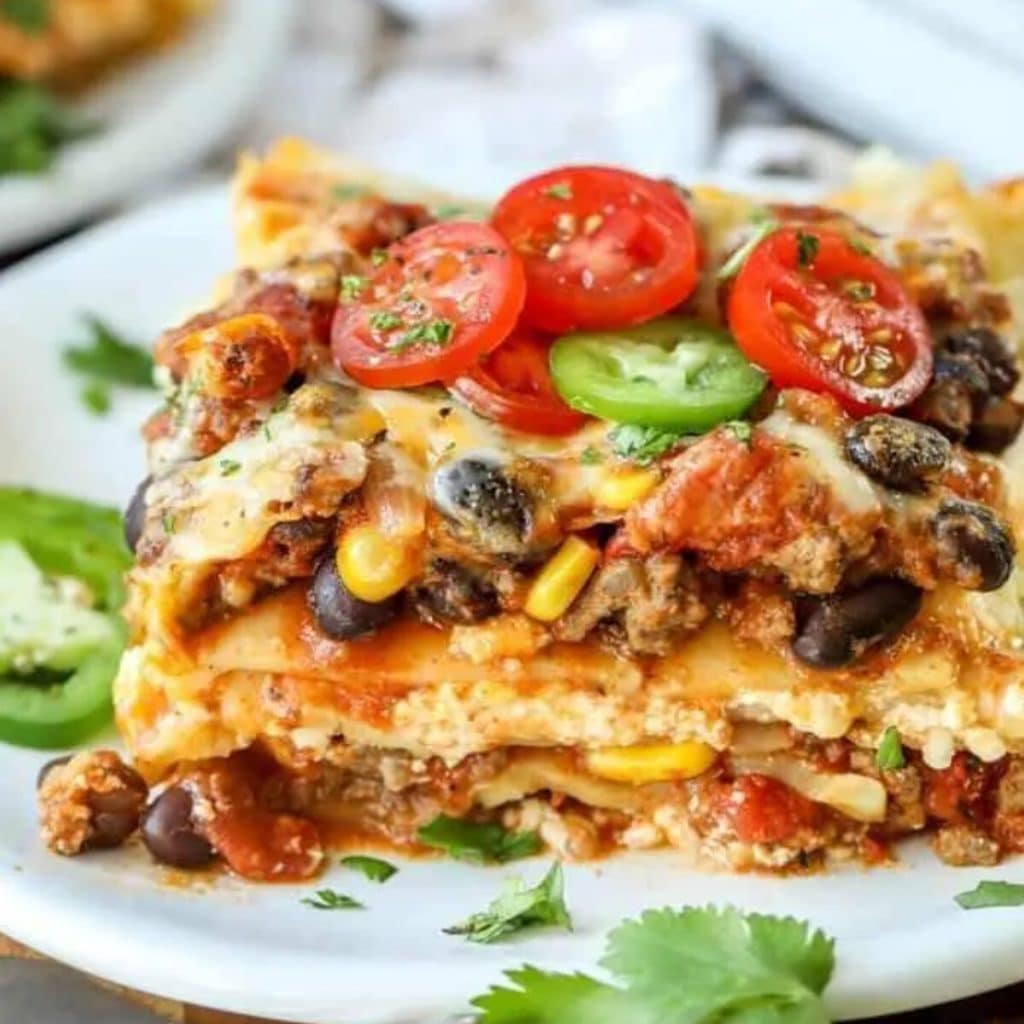 Mexikaner-Taco Lasagna