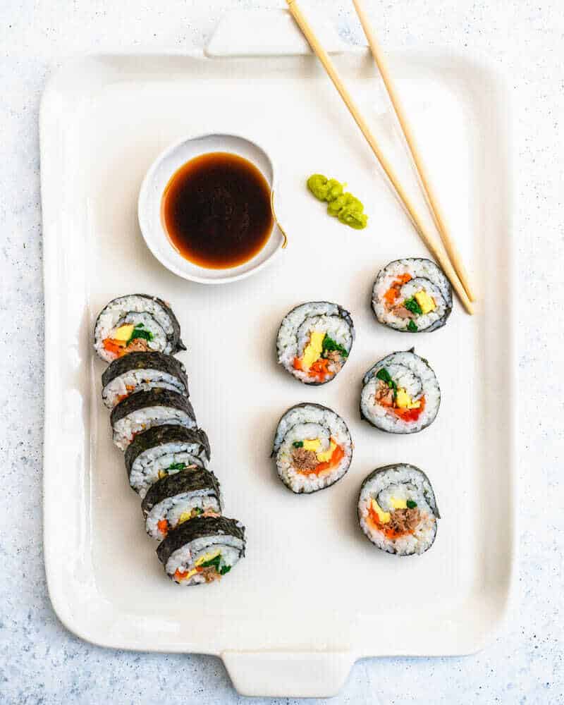 Klassisches Sushi-Rezept: Maki-Rollen